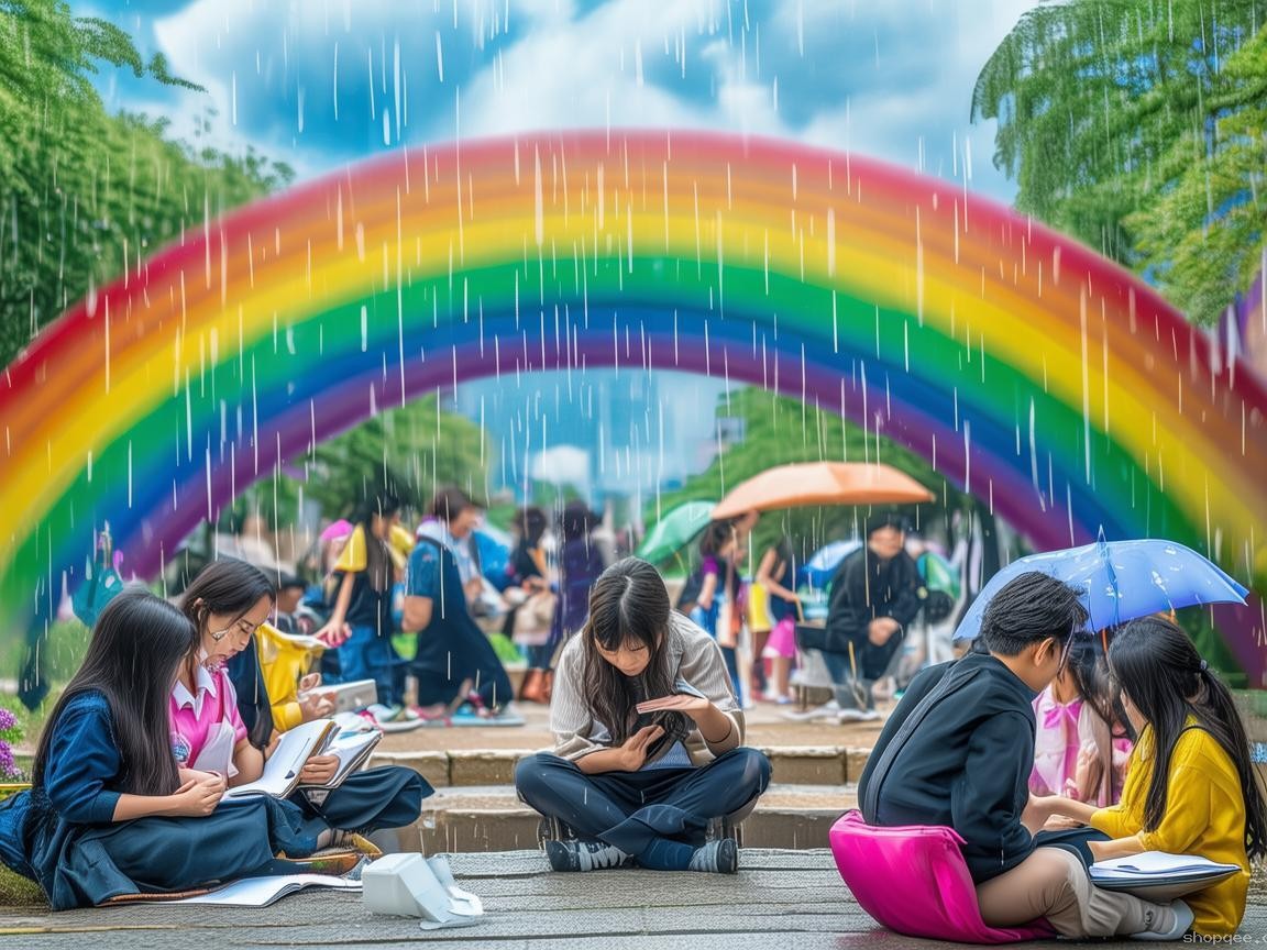 高考期间的天气攻略：那些年与风雨同行的日子🌈📚